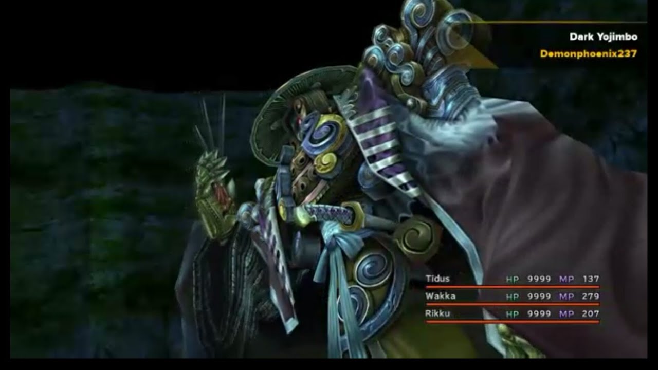 Final Fantasy X: Dark Yojimbo, 9999HP Playthrough with 85 Luck