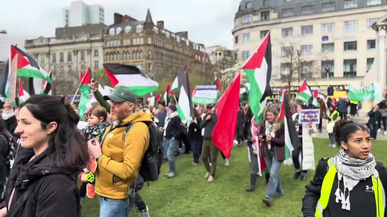 Manchester Stands for Palestine on Land Day!