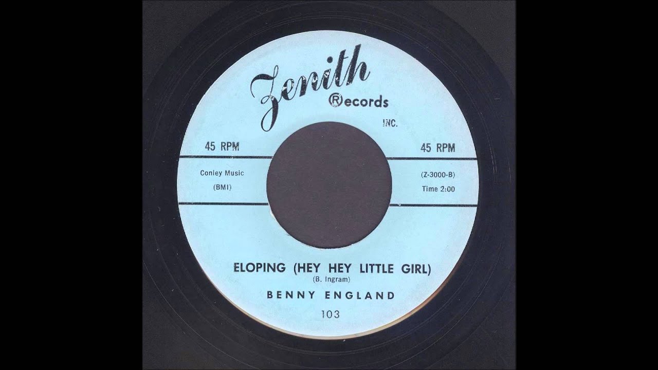Benny England - Eloping - Rockabilly 45