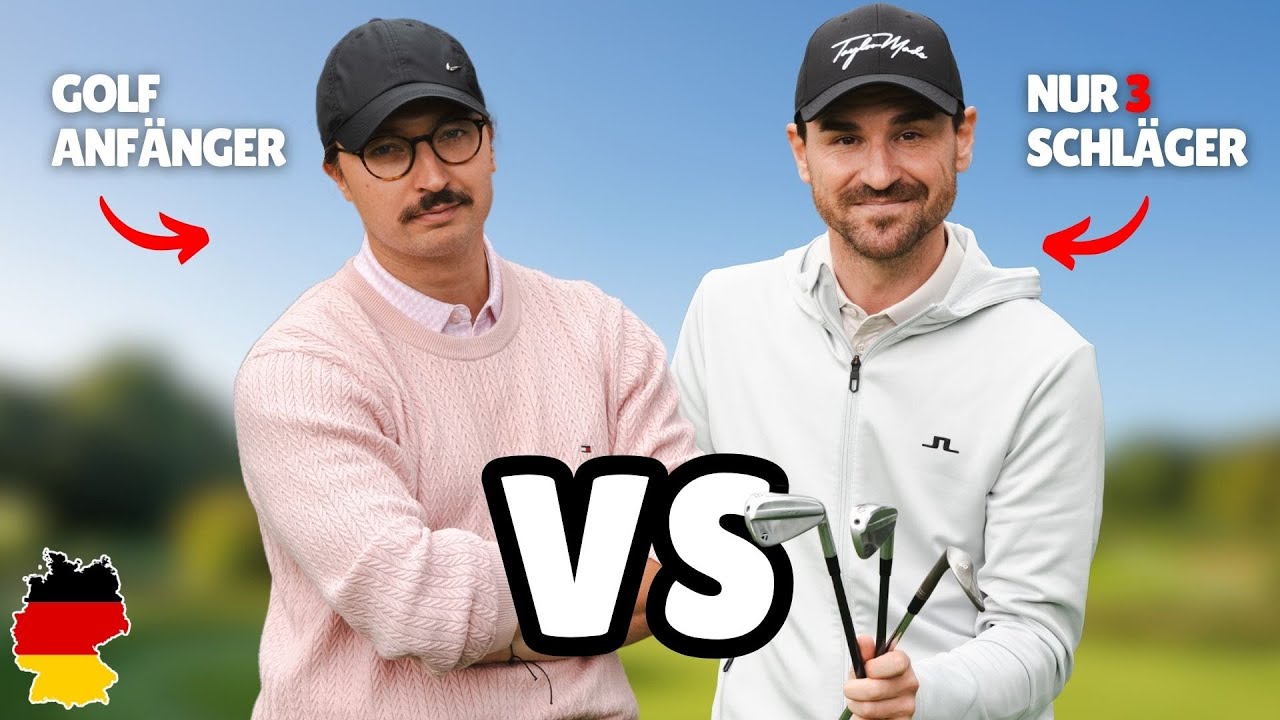 Kann ich mit nur 3 Schl&auml;gern gegen einen Golf-Anf&auml;nger gewinnen?