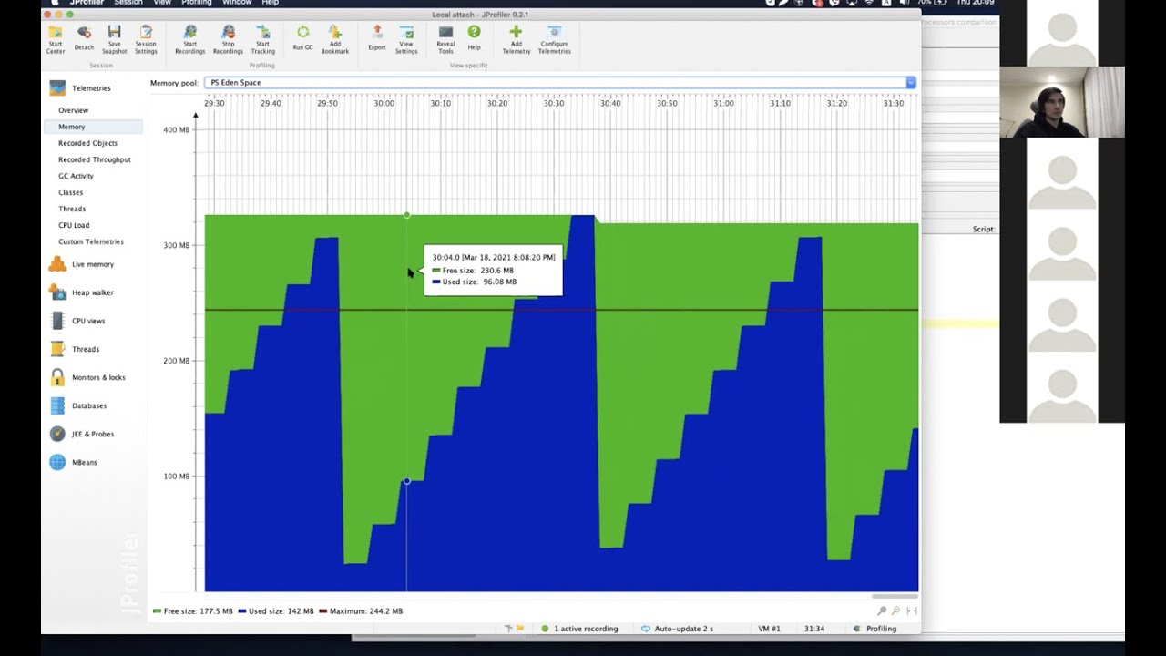 Perforator club #2: Monitoring and profiling of Java applications in scope of performance testing