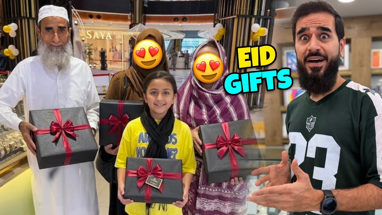 SPECIAL EID GIFTS FOR FAMILY 🎁 AND IFTAR INVITATION 😍