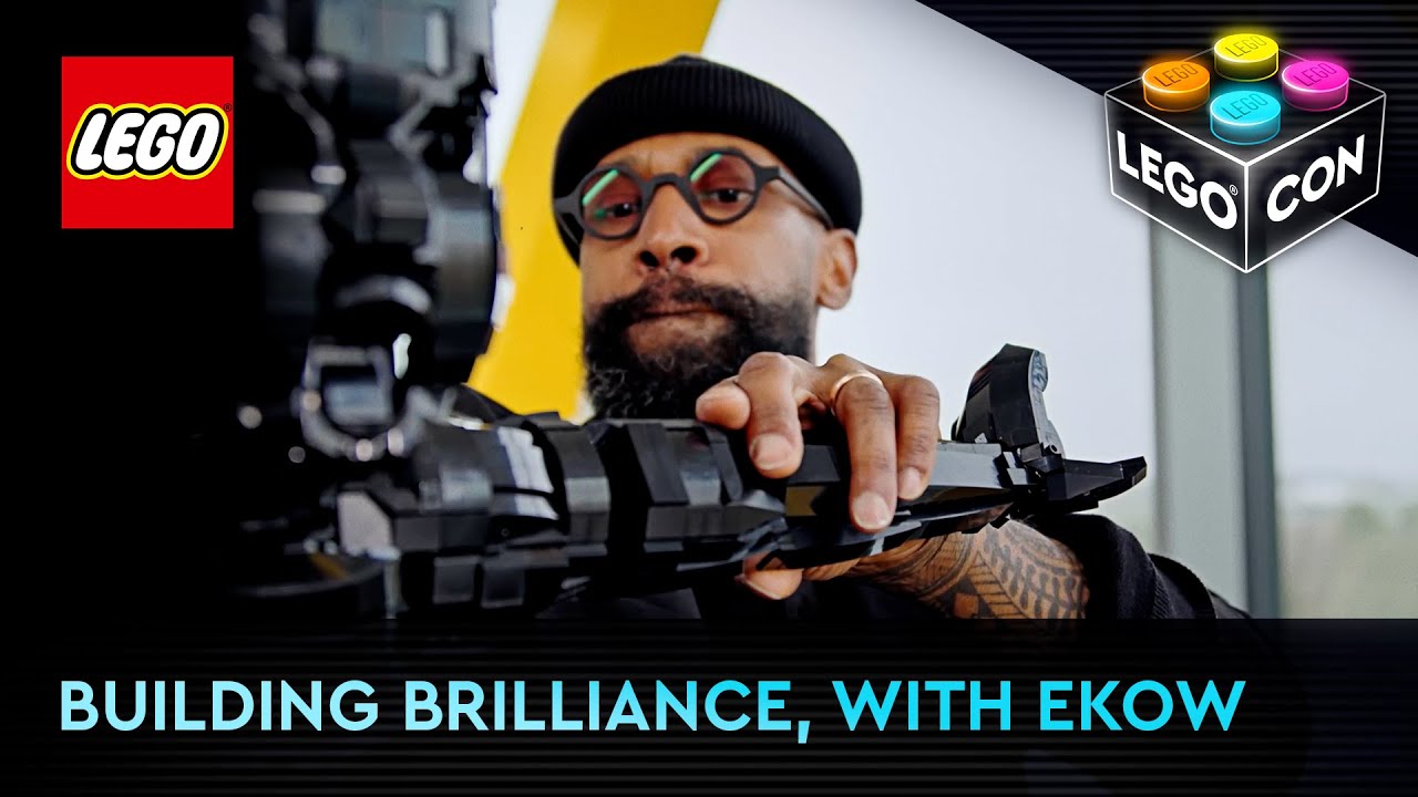 Building your own worlds with artist Ekow Nimako - LEGO® CON 2022