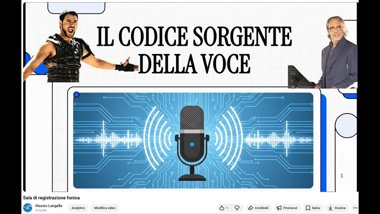 Sala di registrazione fonica