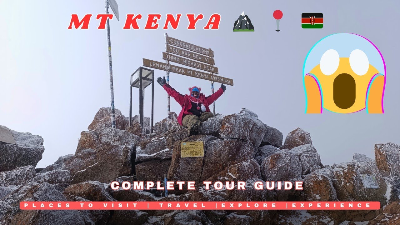 Climbing Mt Kenya 🏔️📍😱🇰🇪 Africa's 2nd Highest Mountain 🎉 Eliminate Self- Doubt 👌🏾🎂 #travel #vlog 
