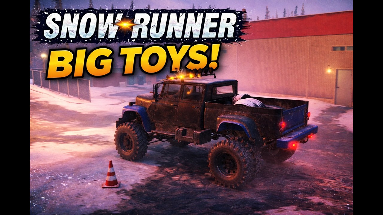 Snowy off-road adventure challenge