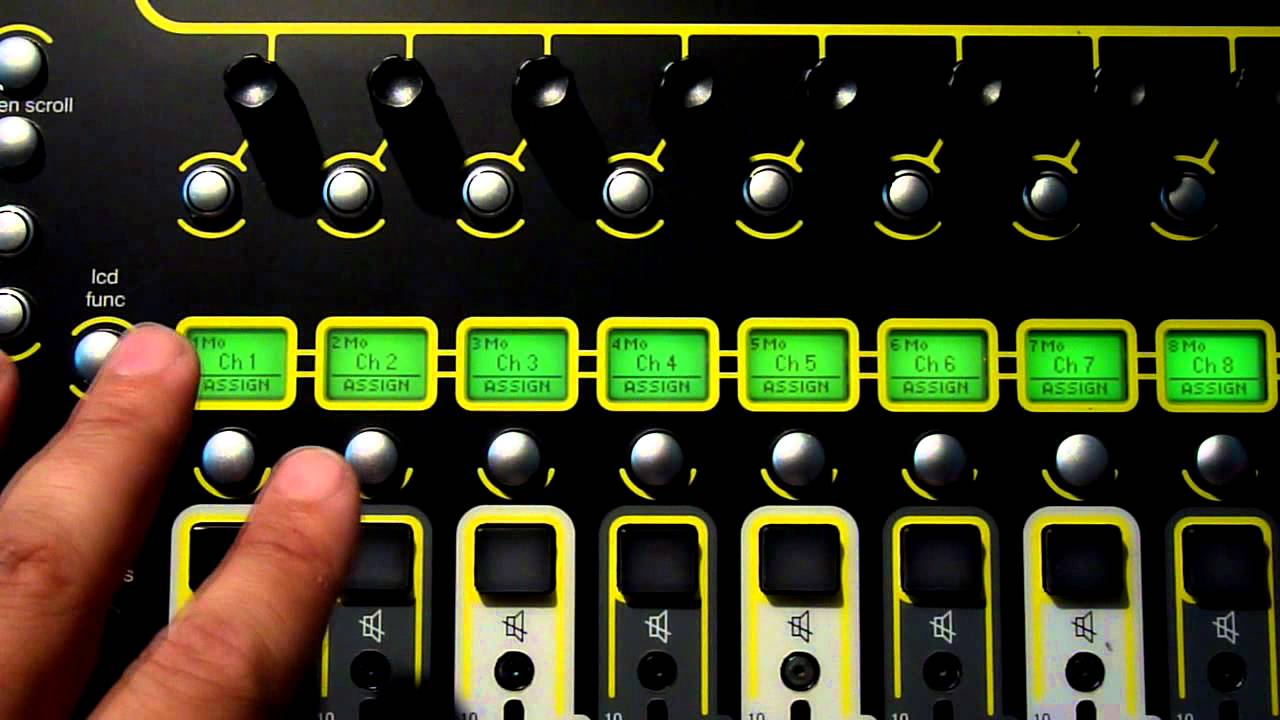 DiGiCo - SD Series - Bancos de Faders - En Español