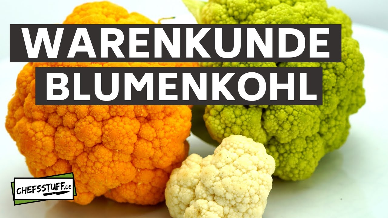 Warenkunde - Blumenkohl - Woher kommen die Farben?  Und was ist der Blumenkohl überhaupt?