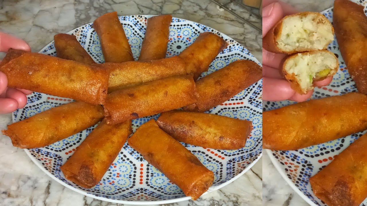 سيكار اقتصادي وبنين بزاف😋4k بلا لحم ولا دجاج بمكونات بسيطة جداا بطريقتي غادي يعجبك نتي ووليداتك 😍😋