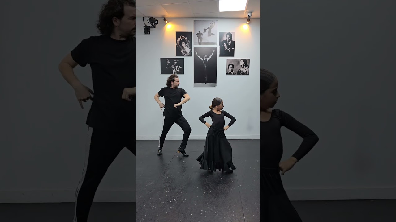 ✨️MAYRA (9 A&Ntilde;OS)✨️Clase de flamenco🔹️Estudio: Alegr&iacute;as #bailaora #flamenco