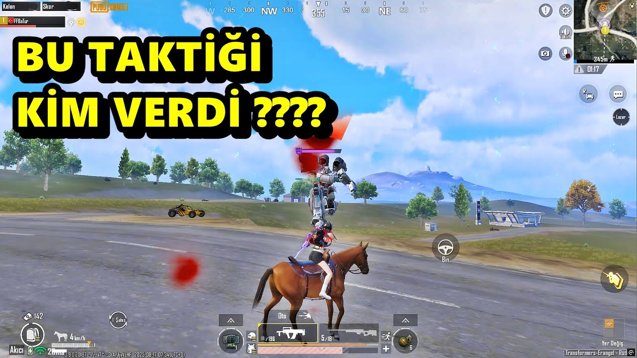 BU TAKTİĞİ KİM VERDİ ?? YOK BÖYLE BİR ŞEY ! BATUR GAME SOLO SQUAD PUBG MOBİLE