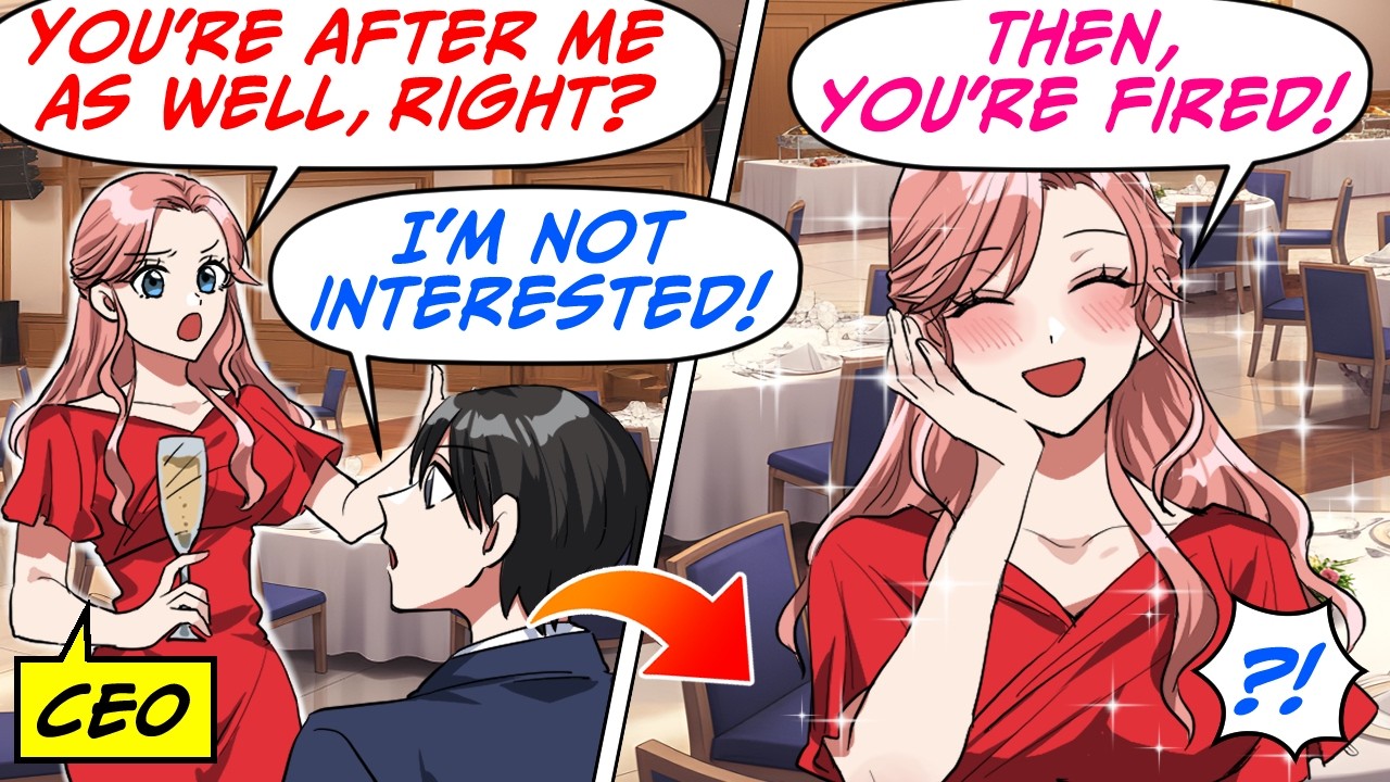 I Ignored the CEO, Who's Popular With Guys, at a Company Party! But Then…[RomCom Manga Dub]