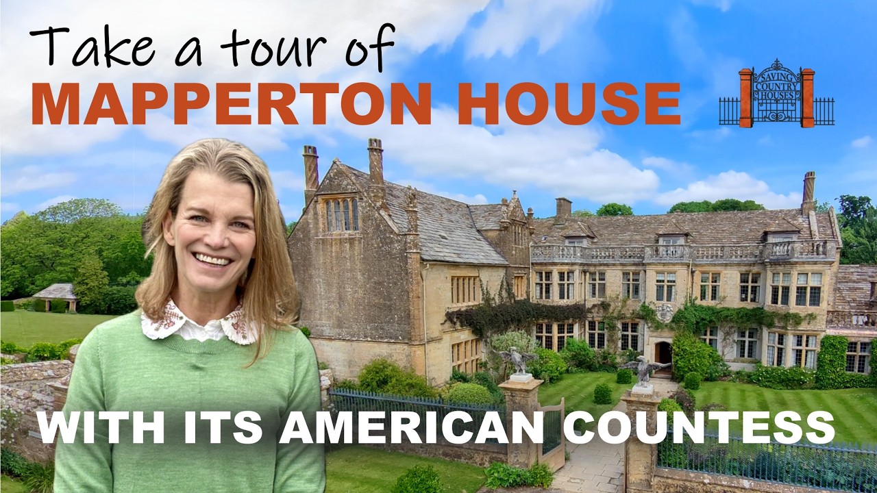 Come to deepest Dorset, England for a tour of Mapperton with Julie Montagu, the American Countess.