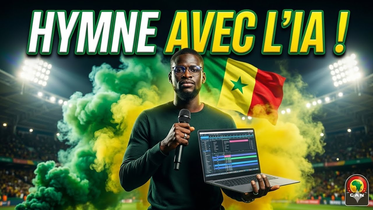 CAN 2025 : J'ai créé le clip des Lions du Sénégal avec l'IA ! (Tuto Pas à Pas)