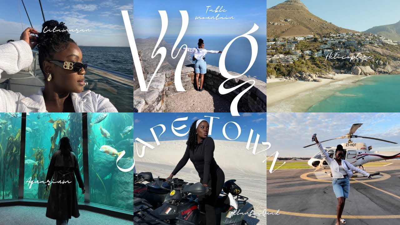 VLOG! ACTIVITÉS CAPE TOWN SOUTH AFRICA 🇿🇦 NOUVELLE CAMÉRA! (PARTIE 1)