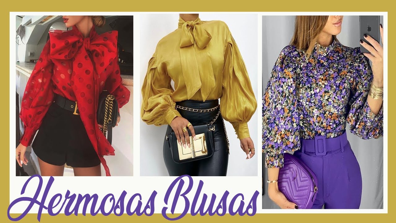 Hermosas Blusas De Moda Y Tendencia 2020 | Blusas De Moda 2020 | Blusas En Tendencia | Moda 2020