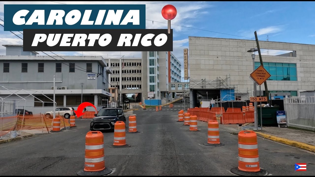 🚙 DRIVING AROUND CAROLINA PUERTO RICO 4K🇵🇷