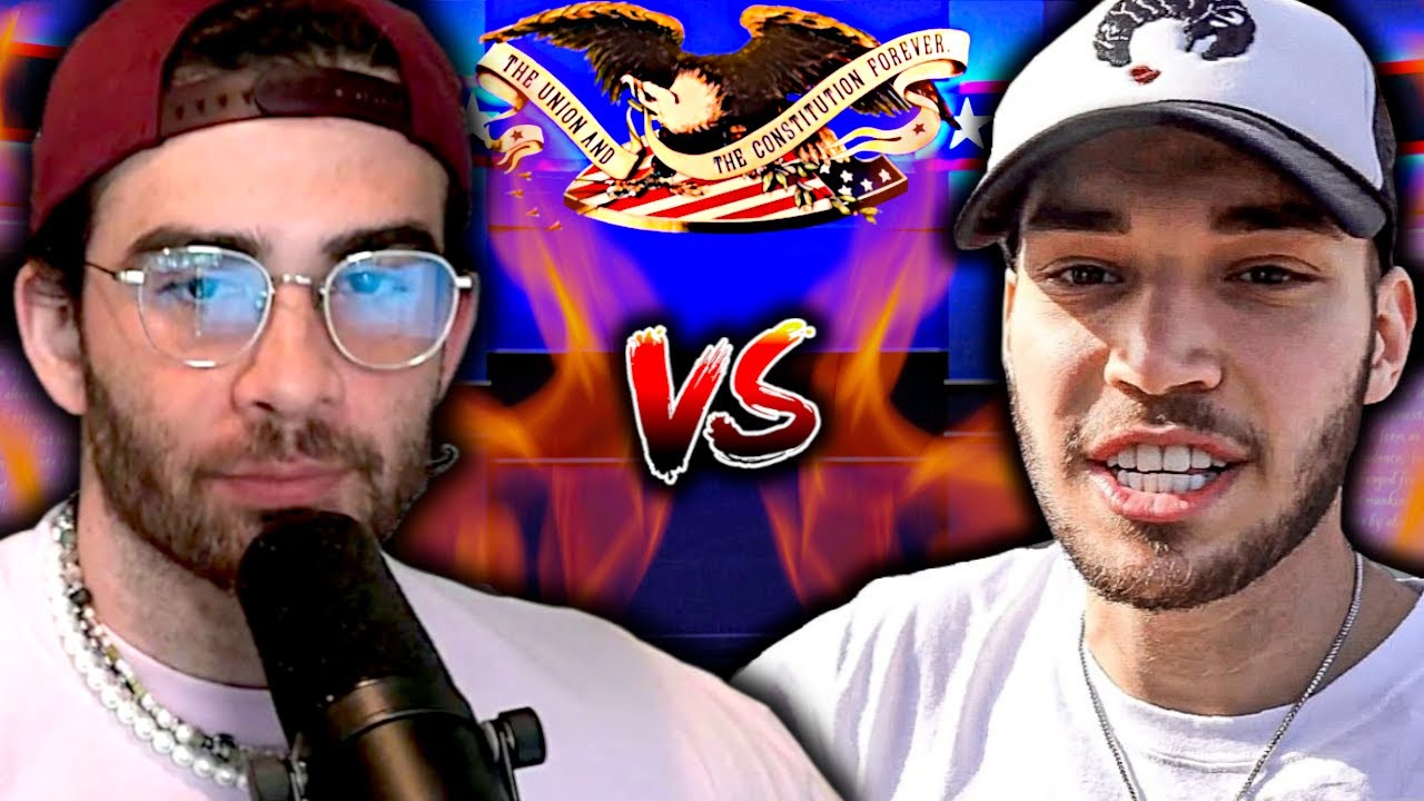 HasanAbi DEBATES Adin Ross | NFTs, Socialism, New Covid Variant, House Drama