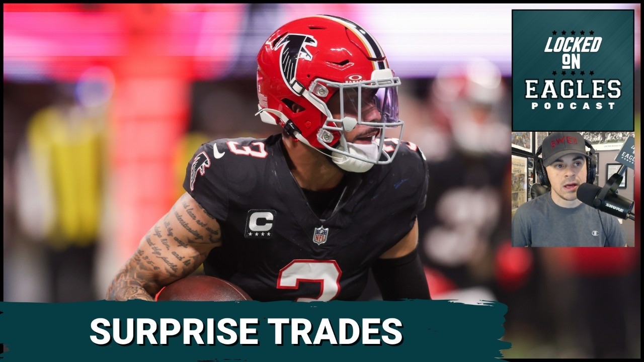 SURPRISE: Philadelphia Eagles TRADING for Jessie Bates to replace Reed Blankenship? Trade ideas!