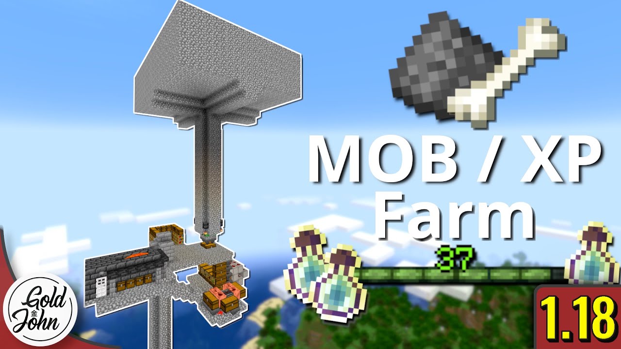 Minecraft Mob Farm 1.18 | Easy Tutorial