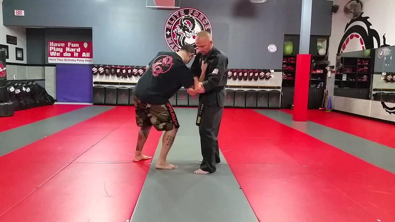 Lapel Grab Defense Krav Maga Version