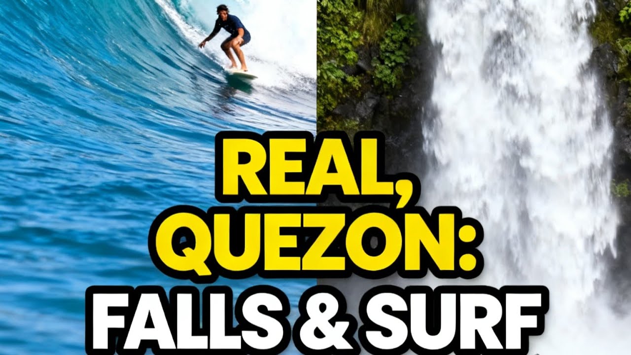 REAL, QUEZON: Falls + Beach