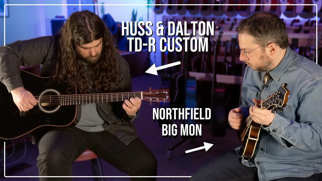 Acoustic Music Works - Huss & Dalton TD-R Custom, Northfield Big Mon w/ Slag Mountain