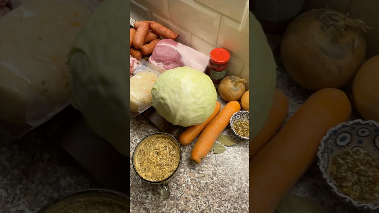 Slow-cooked Polish Bigos 🔥❤️ 