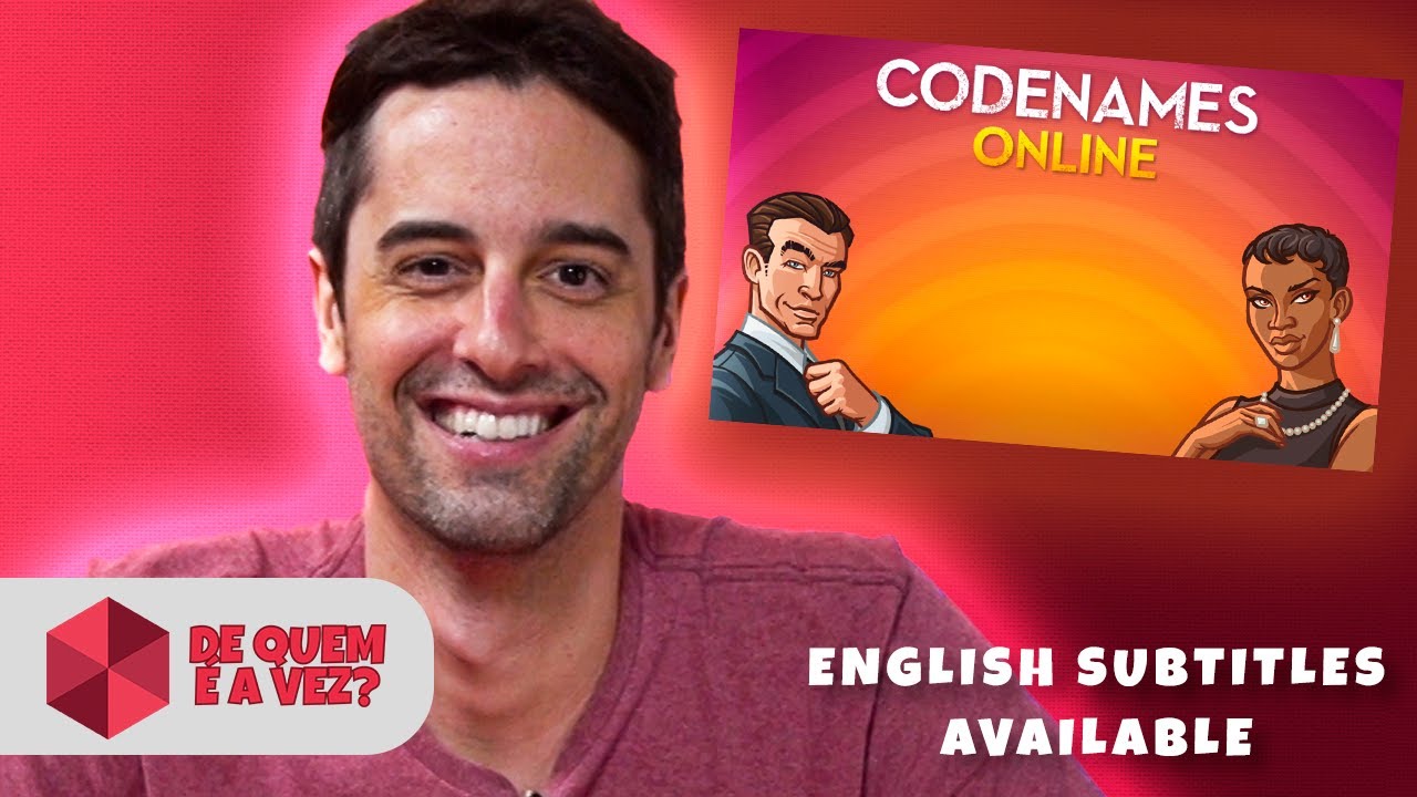 CODENAMES com Marcos Castro, Ed Gama, Gigante Leo, Nabote e Luciana D'Aulizio | De Quem É A Vez?