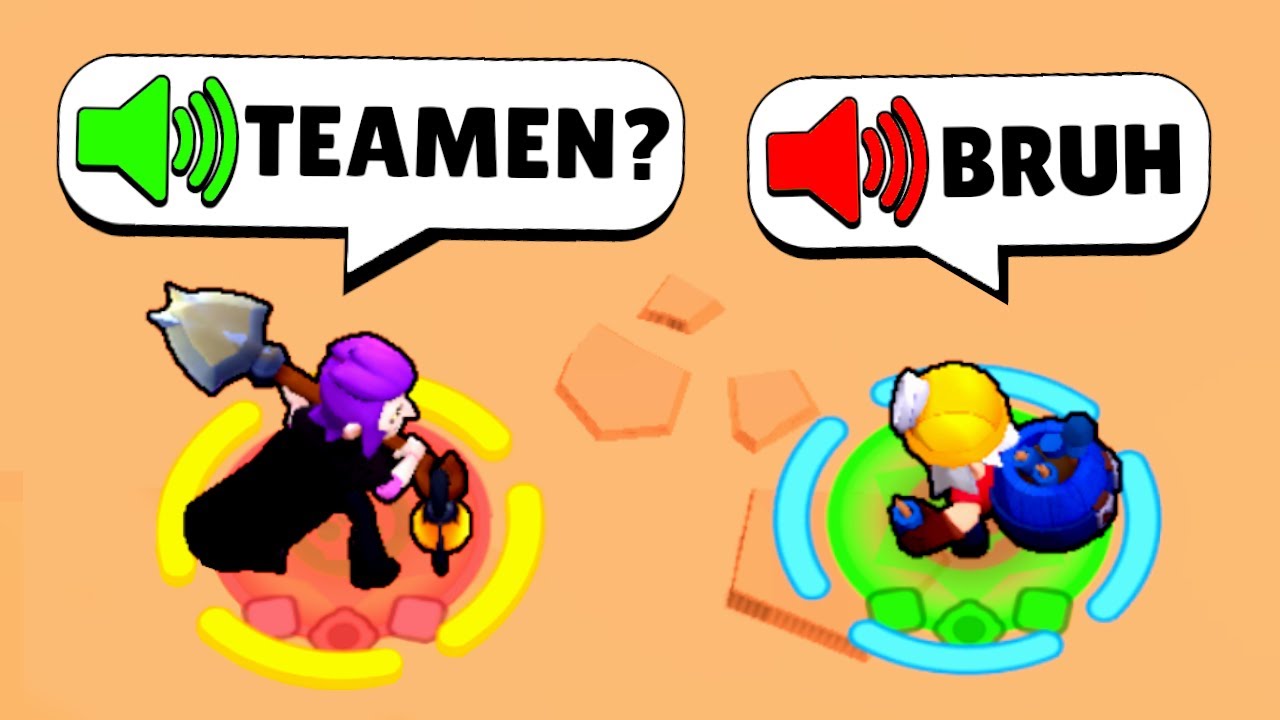 Wenn Brawl Stars einen SPRACH CHAT h&auml;tte...