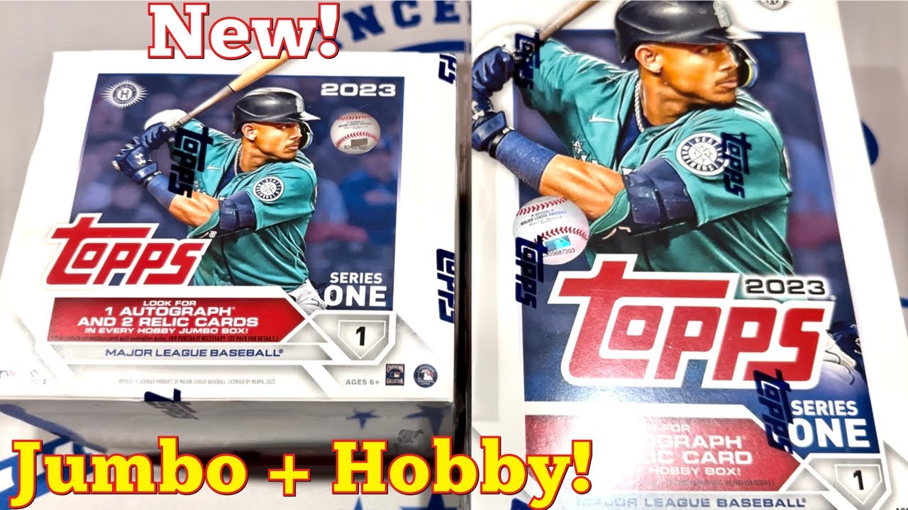 НОВИНКА! БЕЙСБОЛЬНЫЕ КАРТОЧКИ TOPPS СЕРИИ 1 2023 ГОДА! ОТКРЫТИЕ КОРОБОК JUMBO И HOBBY!