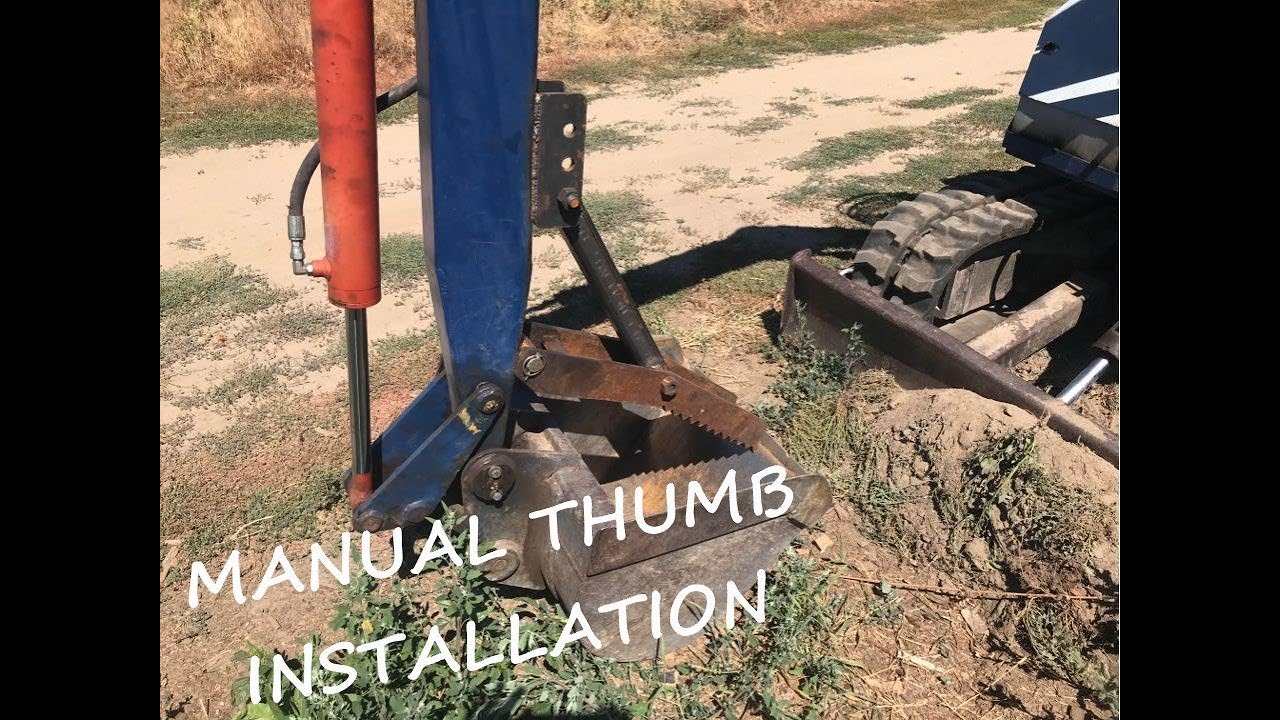 Manual Thumb Installation