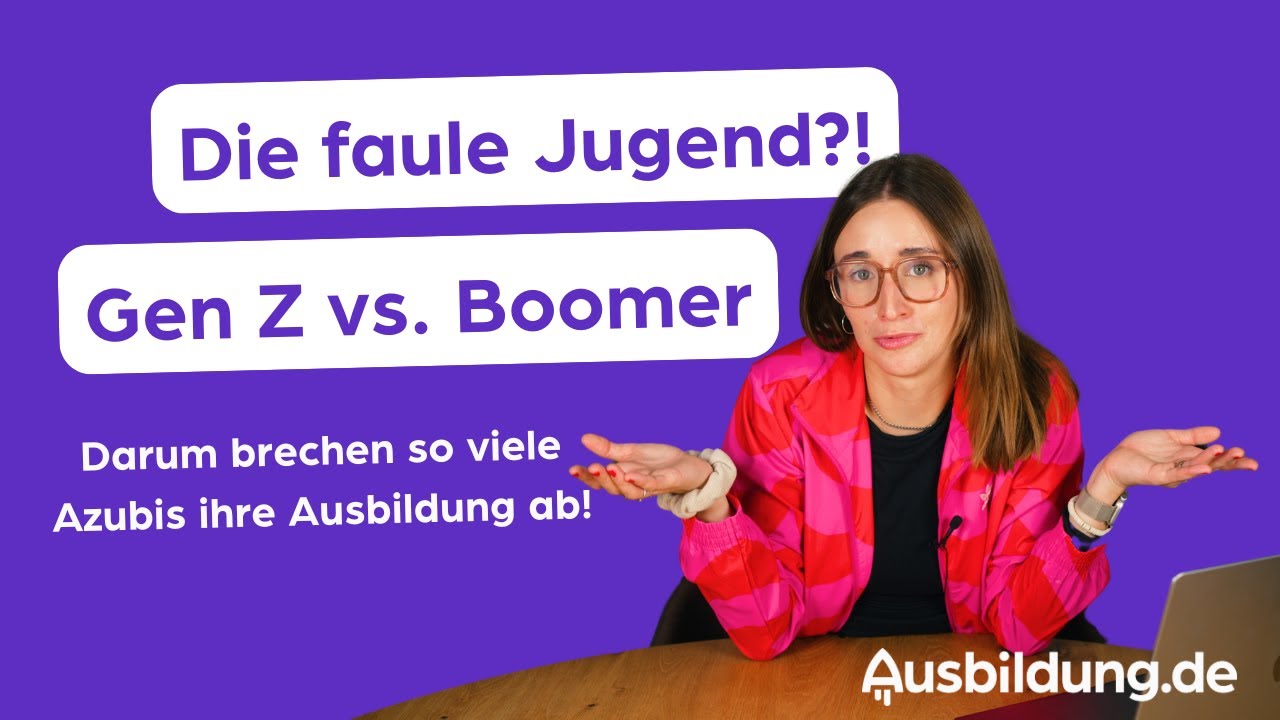 Die faule Gen Z: Warum 30 % der Azubis ihre Ausbildung abbrechen.