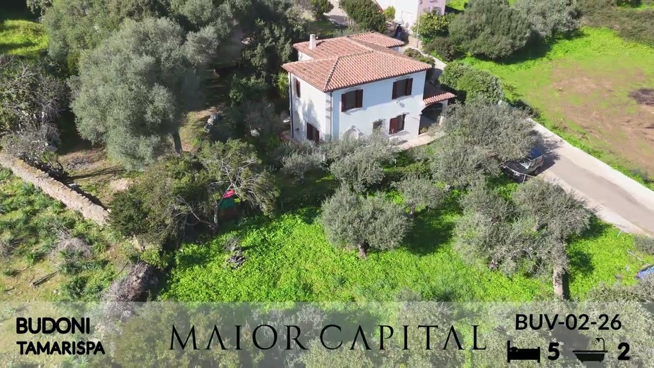 BUV-02-26 | Budoni | Tamarispa | Villa indipendente con verande vista mare