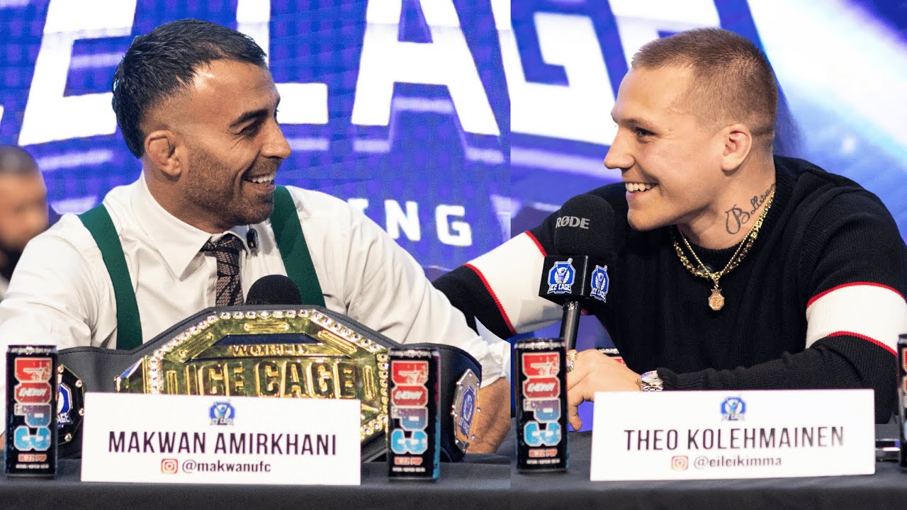 Makwan Amirkhanin j&auml;lkihaastattelu ja keskustelu Theo Kolehmaisen kanssa | ICE CAGE 6
