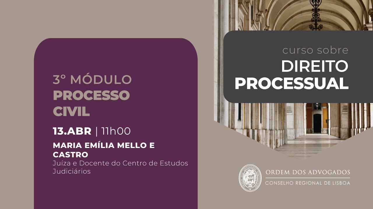 Direito Processual - 3º Módulo | PROCESSO CIVIL