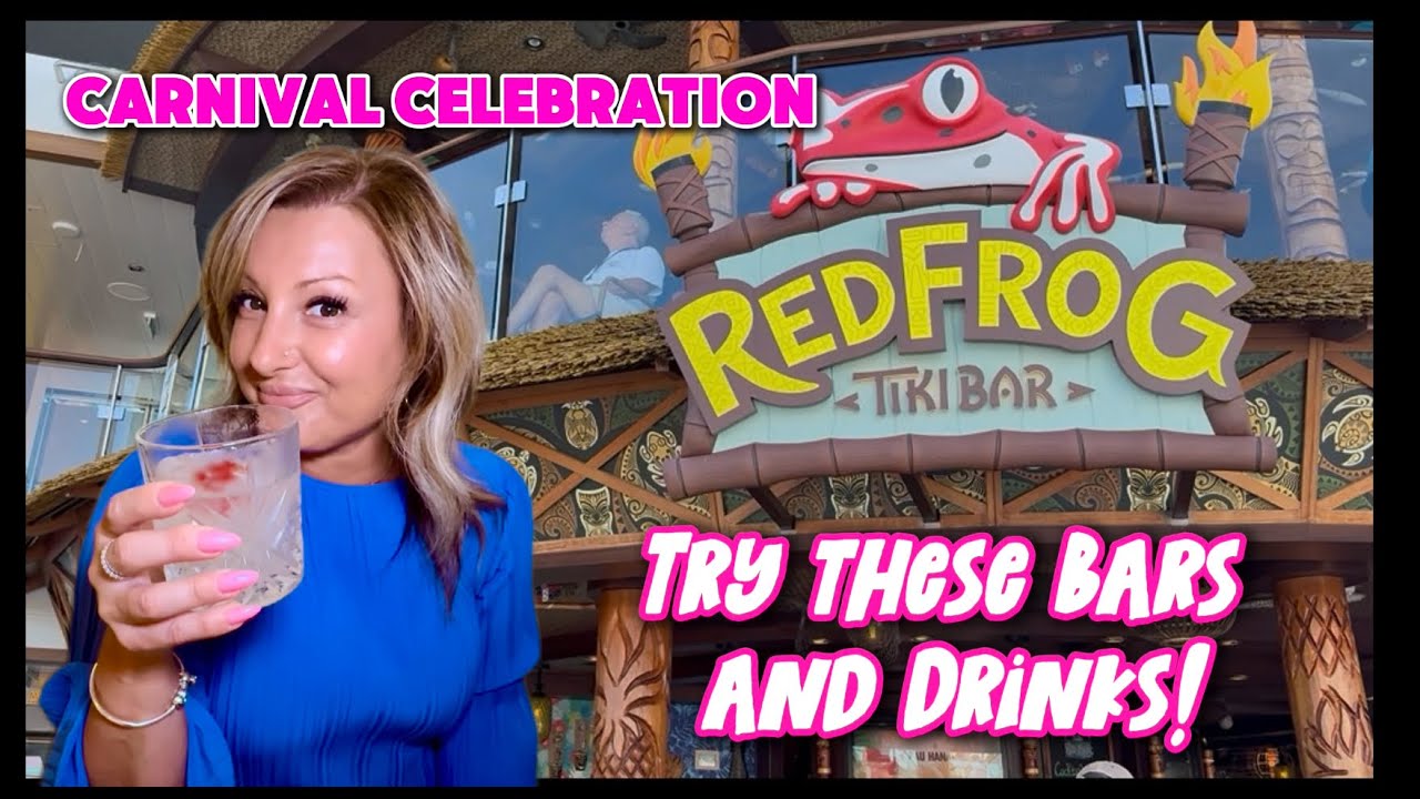 Carnival Celebration Bar Tour...Must have drink on your next cruise!