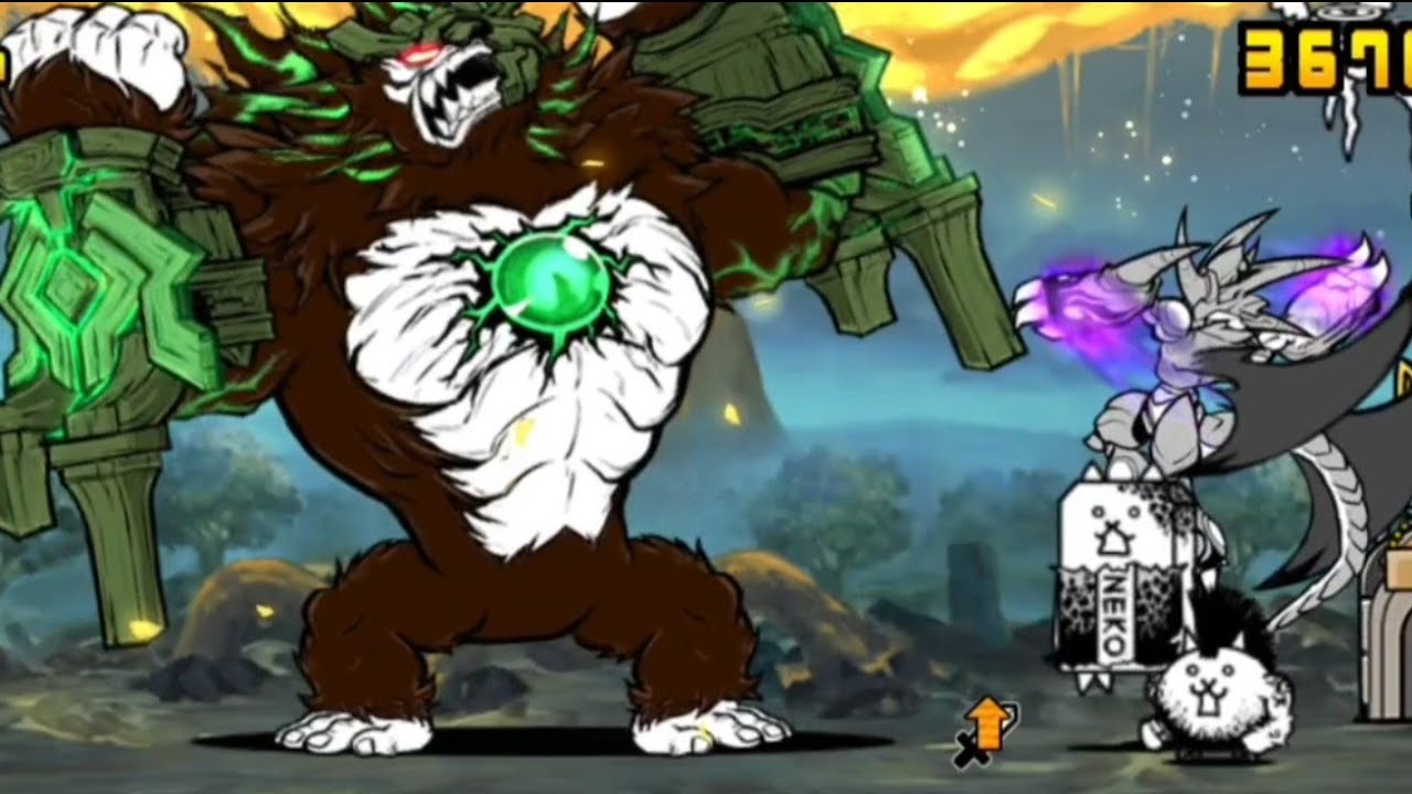 [The Battle Cats] Fighting Zero Luza my way / Uncanny legends completed