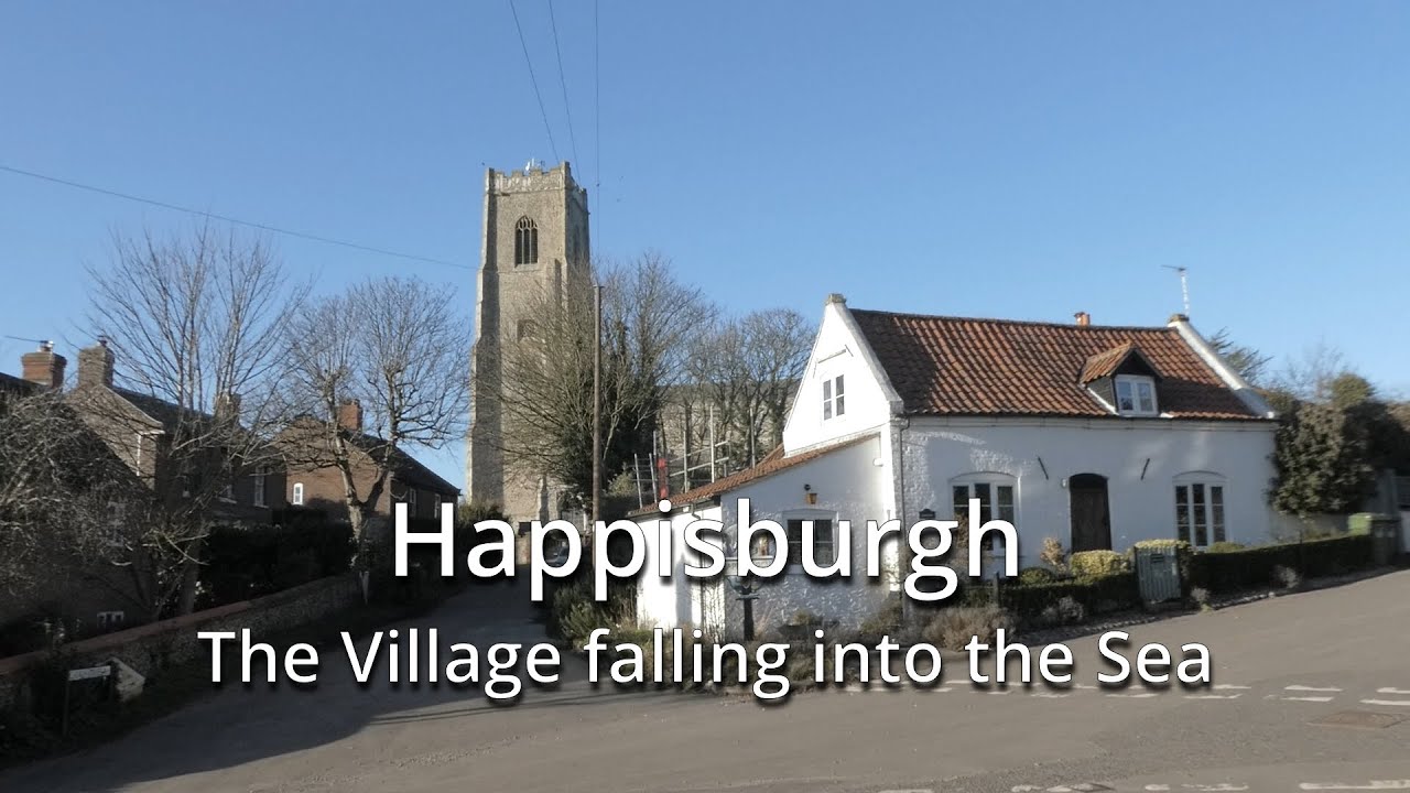 Happisburgh The Village falling into the sea