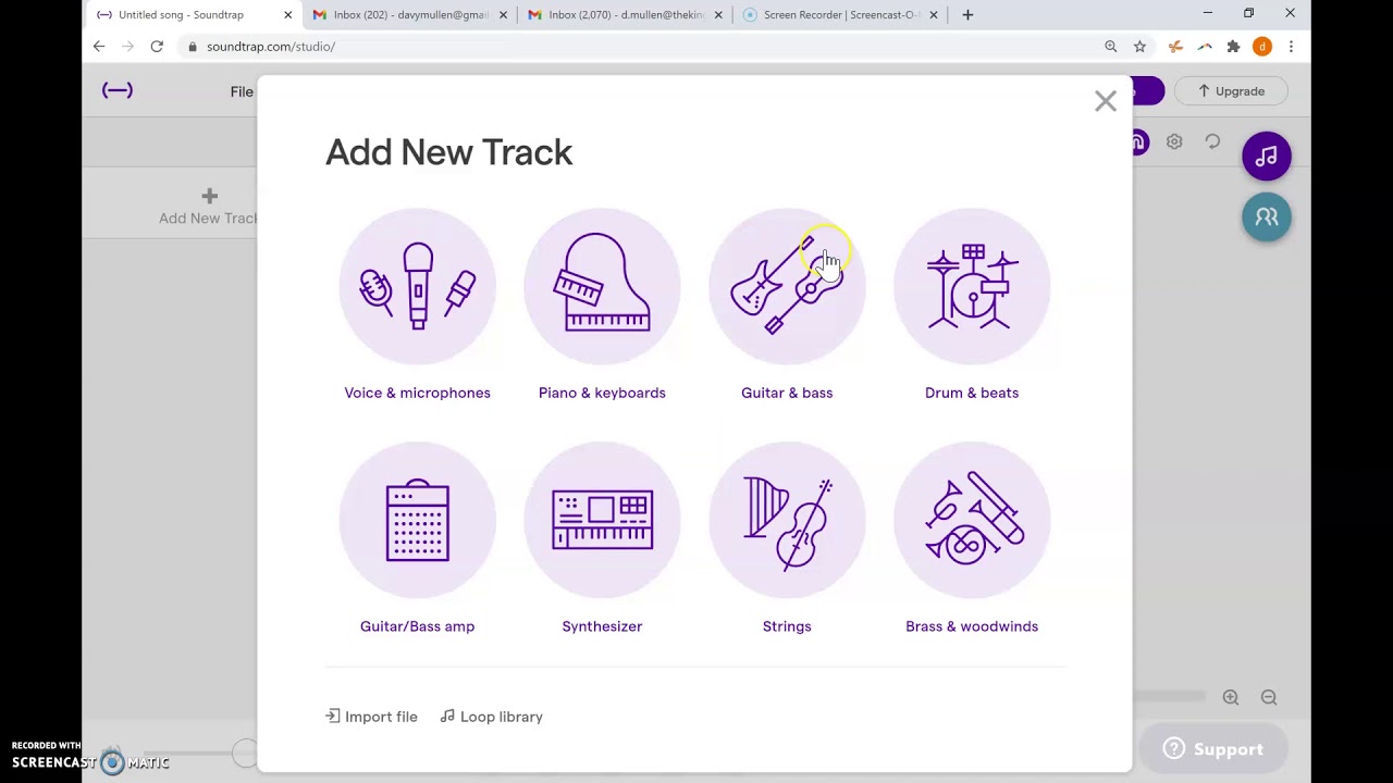 Creating a graphic score