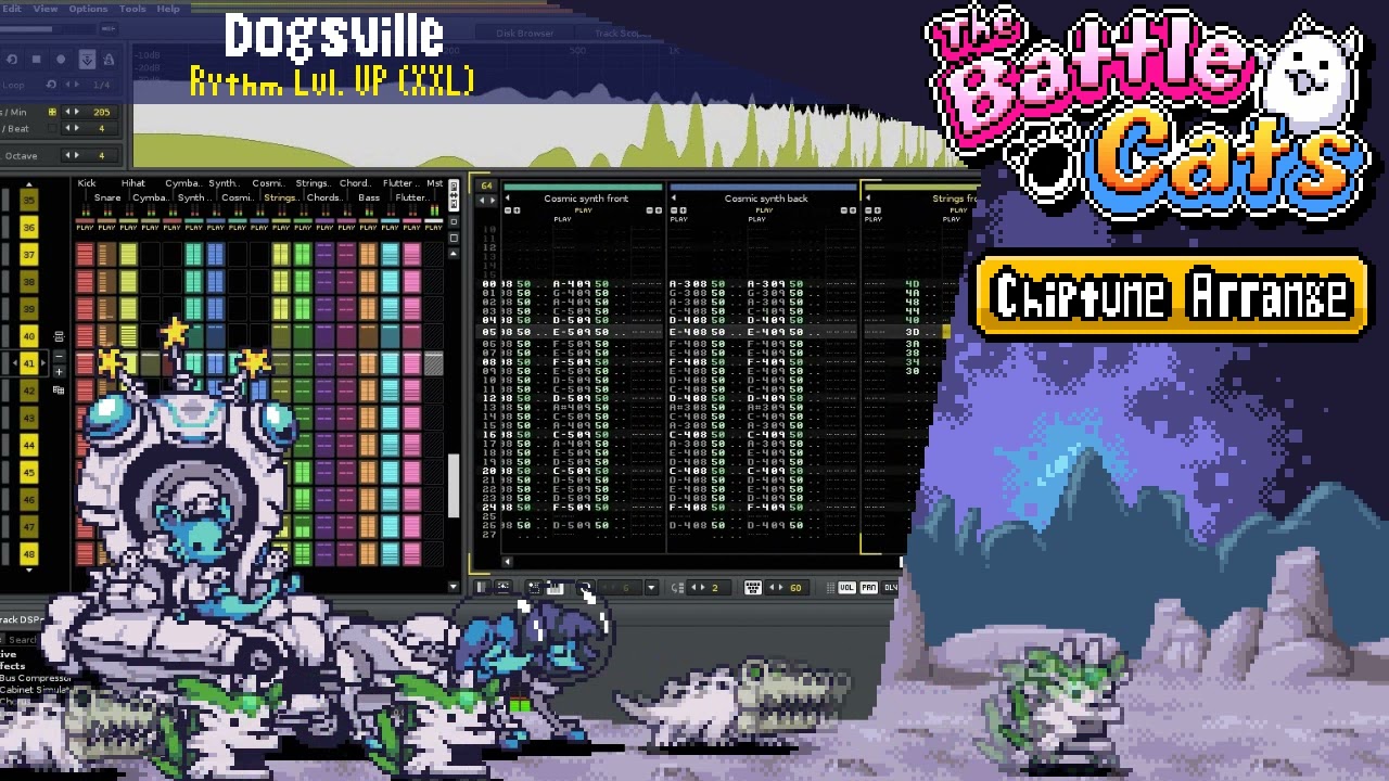 The Battle Cats - Dogsville (Everlord Wanwan's theme) [fanmade chiptune]