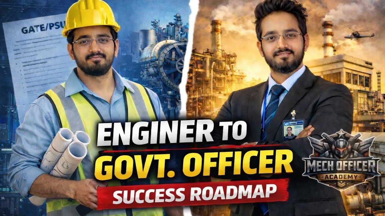 Engineer to Officer|| HPCL|ISRO|BEML|PSU|GATE|ESE|| Mechanical Engineers Must Watch