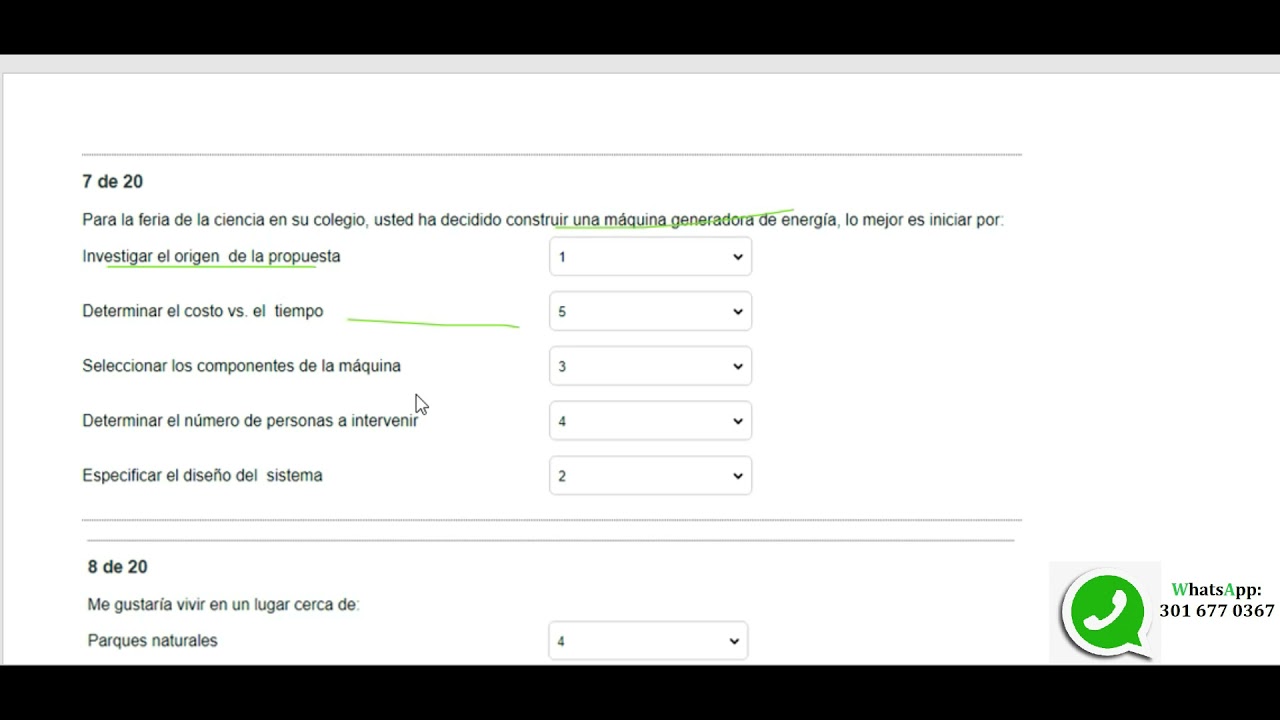 Examen SENA - Cosmetología y Estética y Peluquería (2021)