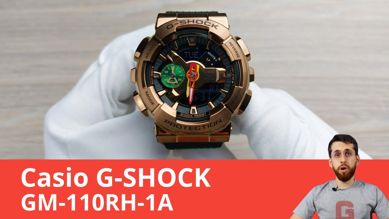 G-SHOCK на стыке Африки и Японии / Casio GM-110RH-1A
