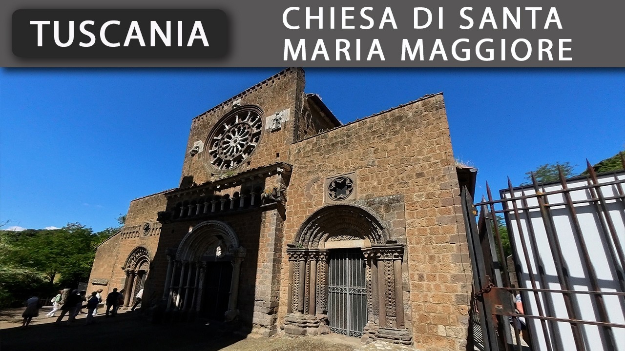 TUSCANIA - Chiesa di Santa Maria Maggiore
