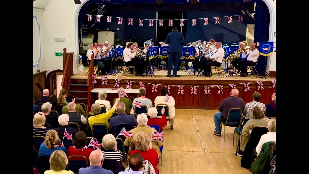 Long Melford Silver Band - Keep Smiling Through & I Vow to Thee My Country - 80th Anniversary VE Day