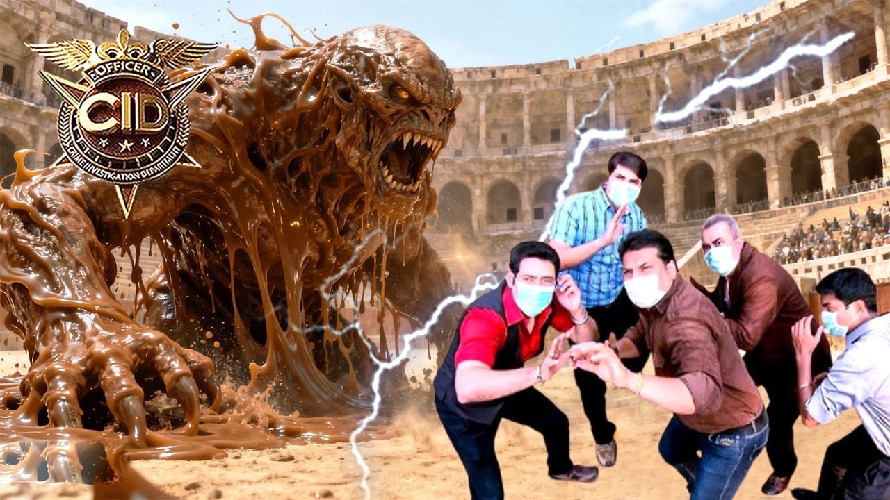 जब Invetiagtion Team पे कीचड़ के बने शैतान ने किया जानलेवा हमला | CID 2026
