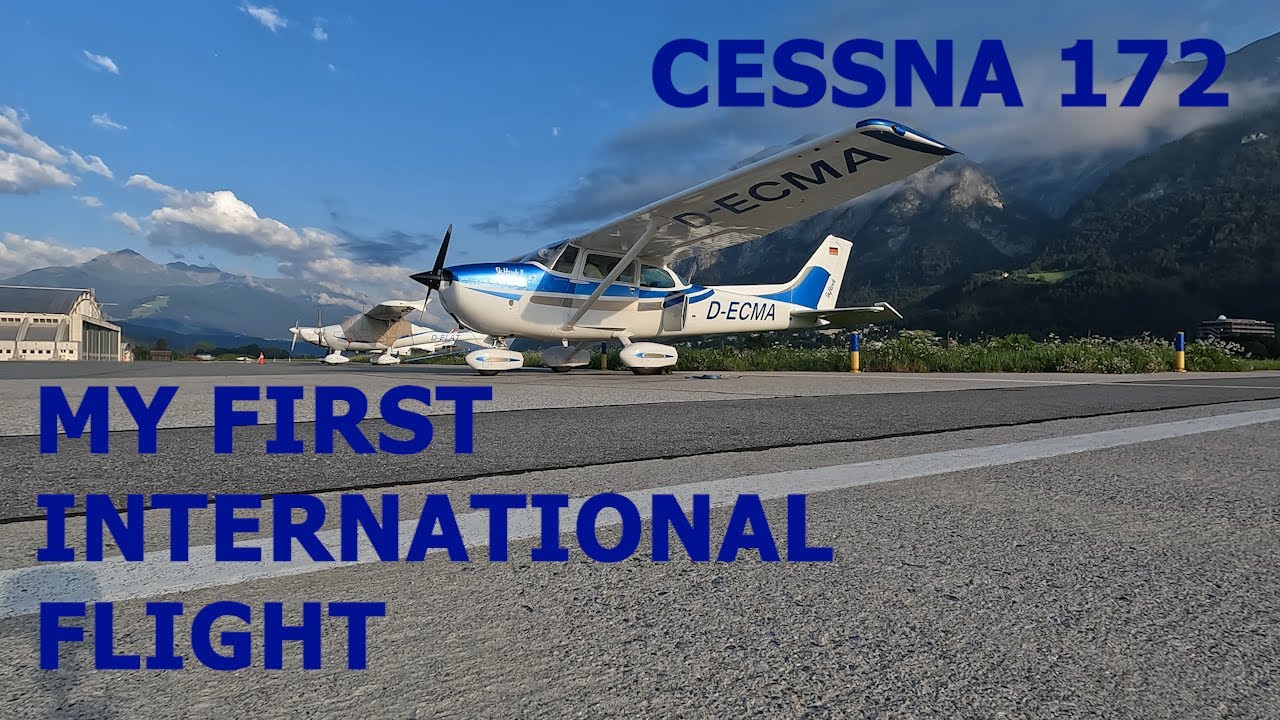 My First International Flight, Innsbruck - Venice, Cessna 172