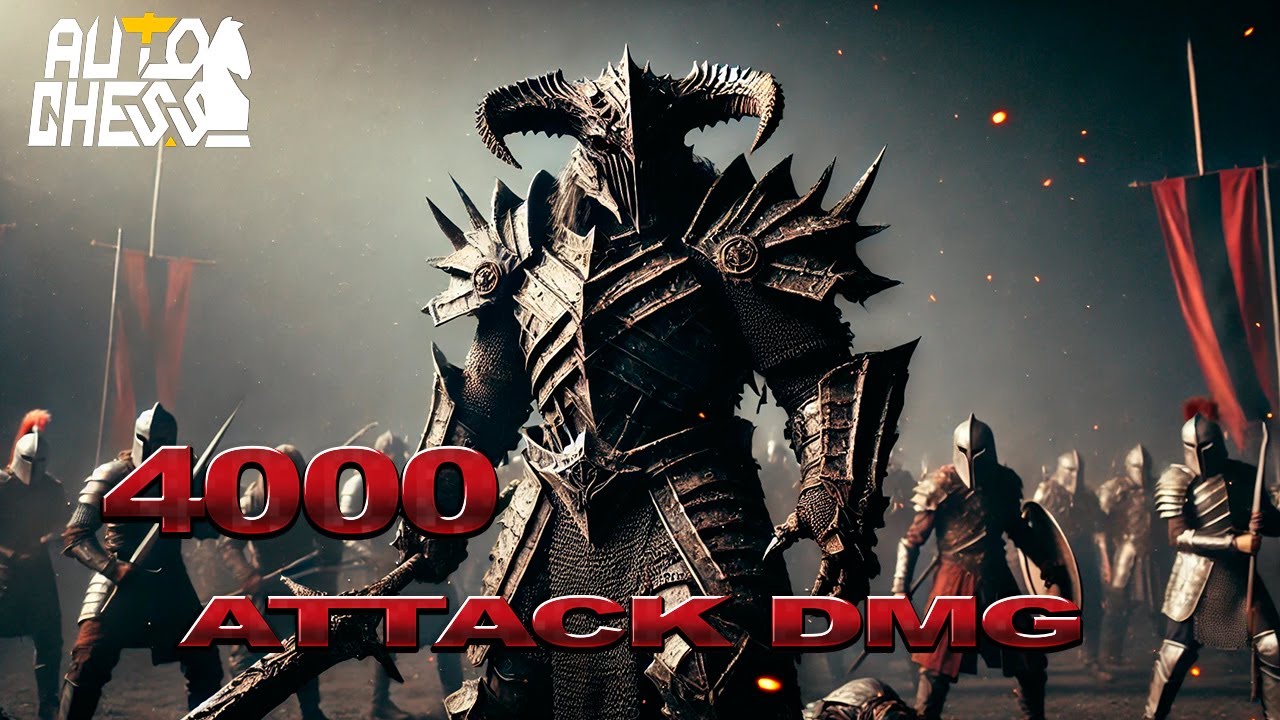 Dota Auto Chess Attack Damage 4000