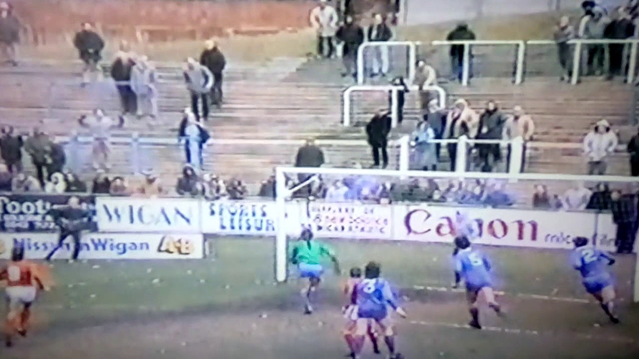 Wigan 1 Bolton 3 1985/6